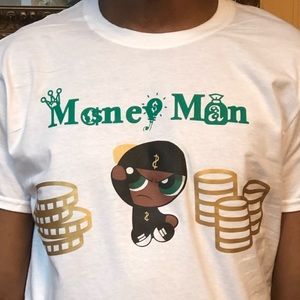 Custom money man shirt